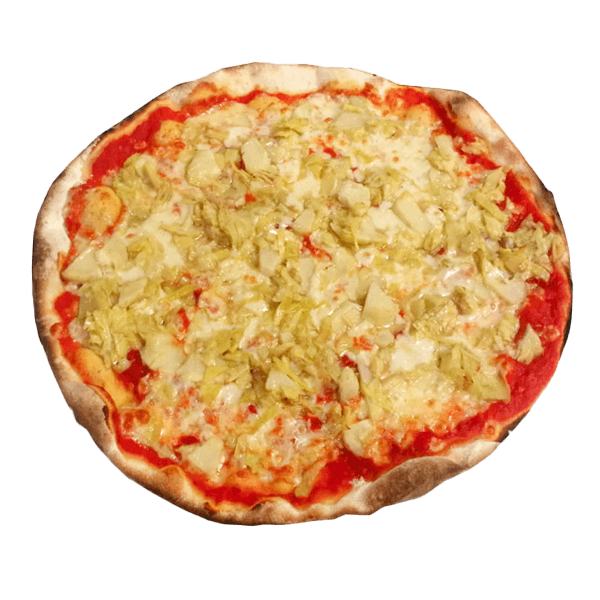 Pizza con carciofini