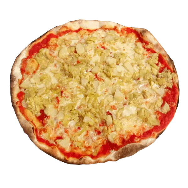 Pizza con carciofini