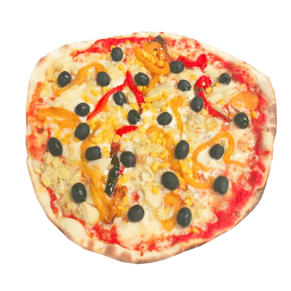 Pizza colorata