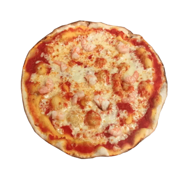 Pizza gamberetti
