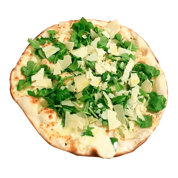 Pizza con rucola